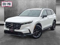 New, 2024 Honda CR-V Hybrid Sport-L FWD, White, RE034136-1