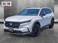 New, 2024 Honda CR-V Hybrid Sport-L AWD, White, RH810363-1