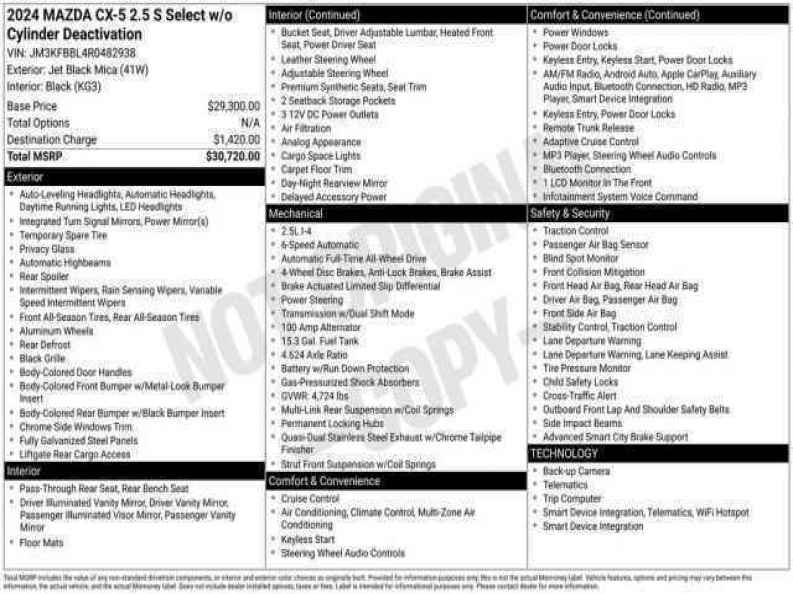 2024 Mazda CX-5 S Select Package - Photo 5