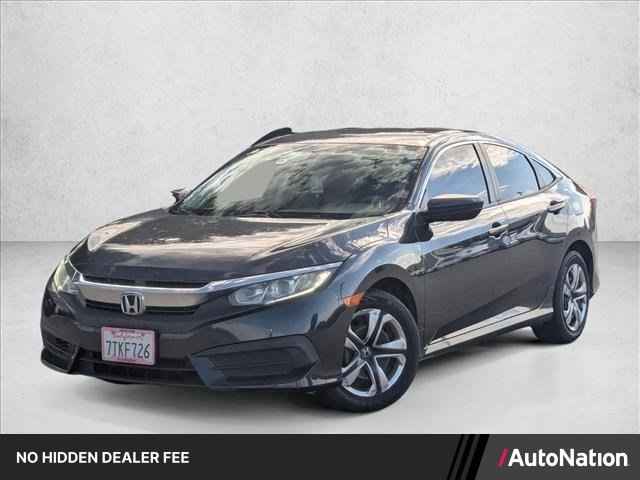 2016 Honda Civic Sedan 4-door CVT EX, GE245294, Photo 1