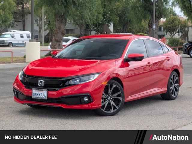 2019 Honda Civic Sedan LX CVT, KH549437, Photo 1