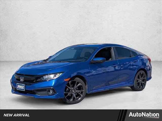 2020 Honda Civic Sedan EX CVT, LE217898, Photo 1