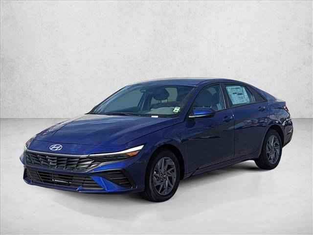 2026 Hyundai Elantra Hybrid Blue Sedan, TU189323, Photo 1