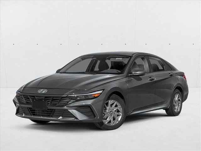 2026 Hyundai Elantra Hybrid Blue Sedan, TU218624, Photo 1