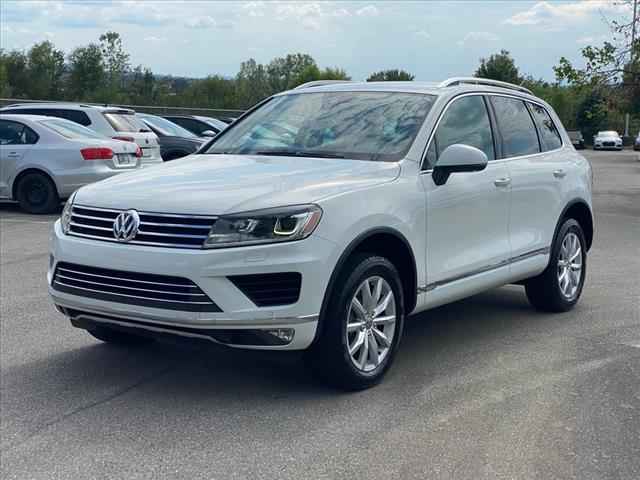 used 2017 Volkswagen Touareg car, priced at $12,381