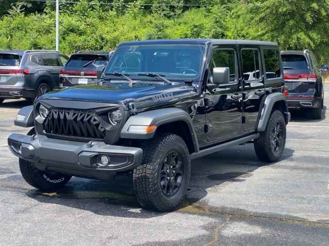 used 2021 Jeep Wrangler Unlimited car, priced at $31,411