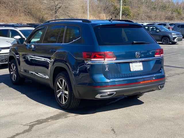 used 2021 Volkswagen Atlas car, priced at $24,658