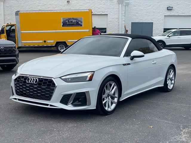 new 2023 Audi A5 Cabriolet car, priced at $46,858