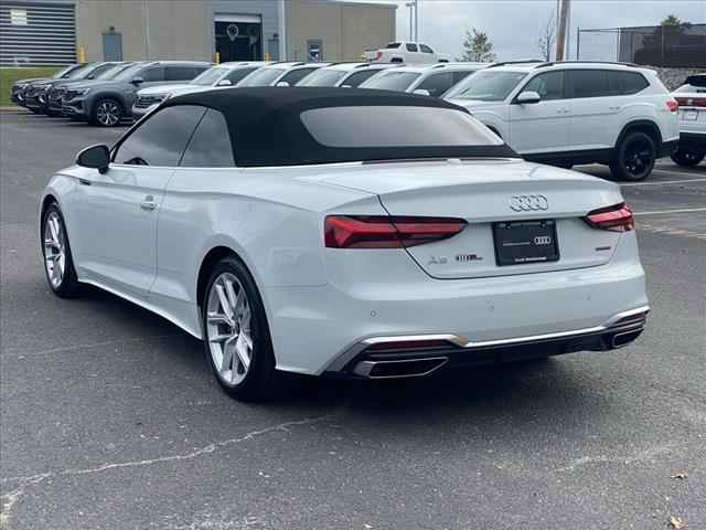 new 2023 Audi A5 Cabriolet car, priced at $46,858