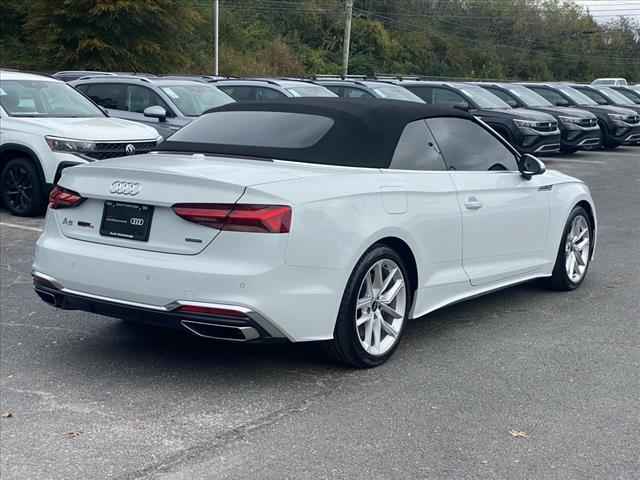 new 2023 Audi A5 Cabriolet car, priced at $46,858