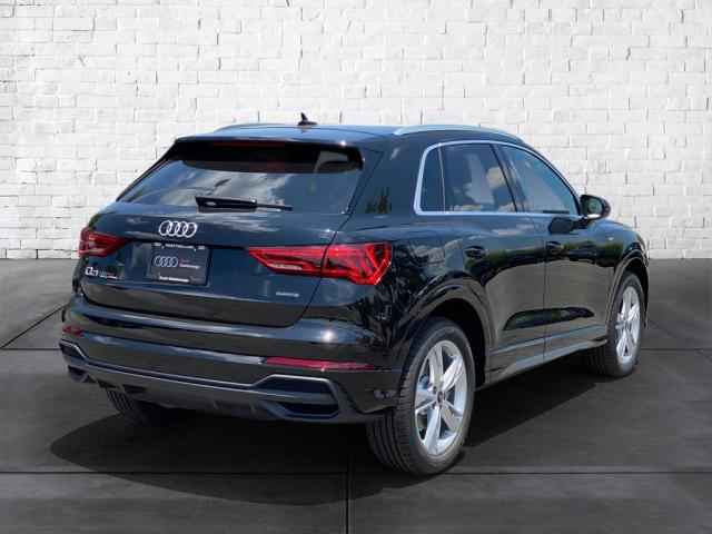 new 2024 Audi Q3 car, priced at $48,140