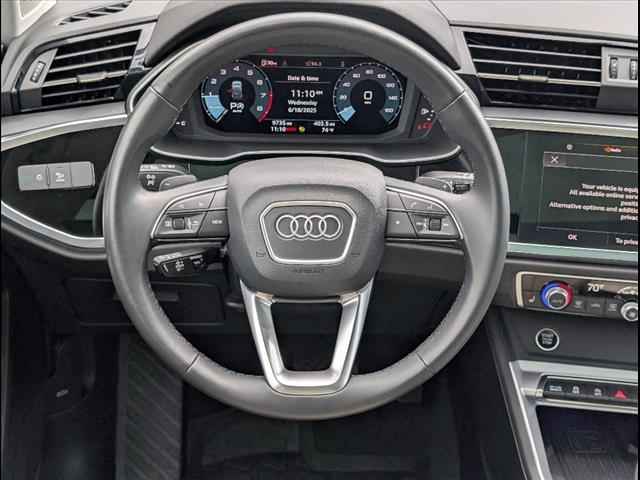 used 2024 Audi Q3 car, priced at $37,995