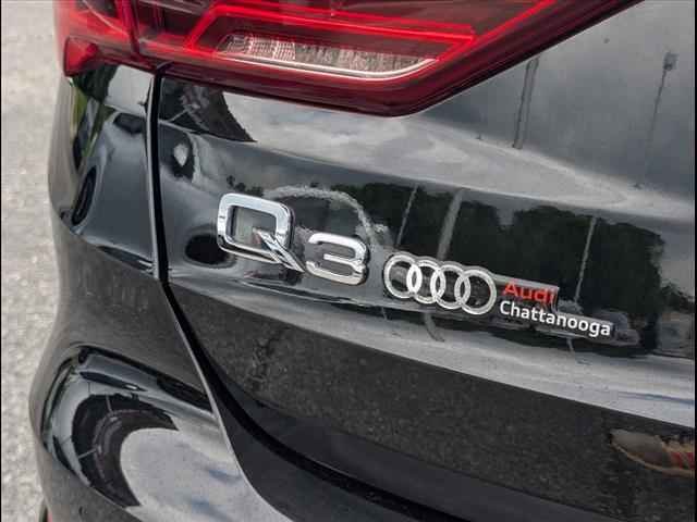 used 2024 Audi Q3 car, priced at $37,995