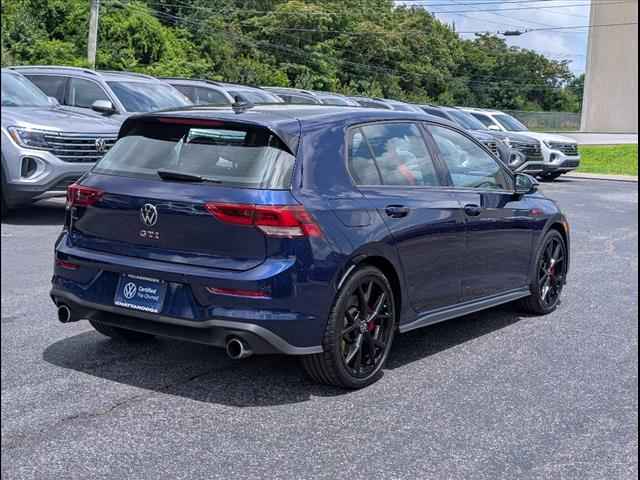 used 2024 Volkswagen Golf GTI car, priced at $31,822