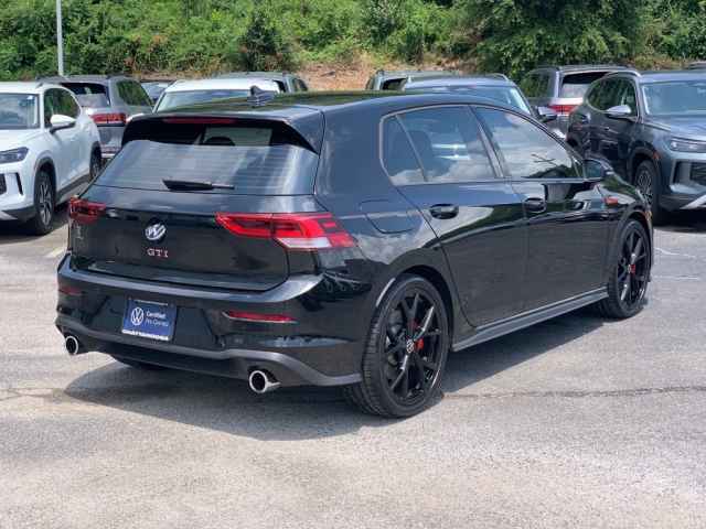 used 2024 Volkswagen Golf GTI car, priced at $31,995