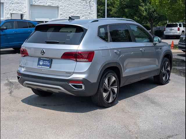 used 2024 Volkswagen Taos car, priced at $26,887