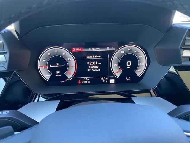 new 2025 Audi A3 car, priced at $46,665