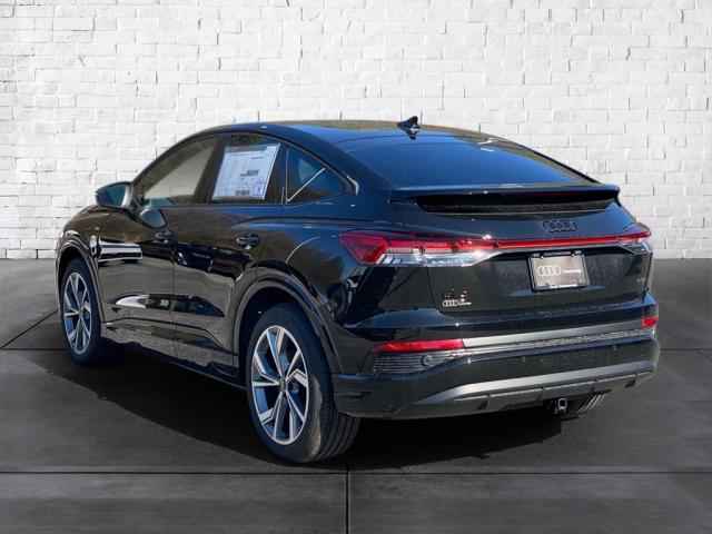 new 2025 Audi Q4 Sportback e-tron car, priced at $67,665