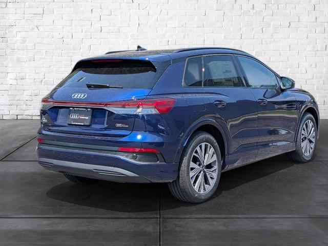 new 2025 Audi Q4 e-tron car, priced at $54,090