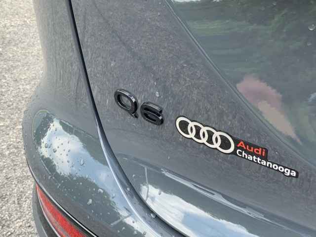 new 2025 Audi Q6 e-tron car, priced at $76,040