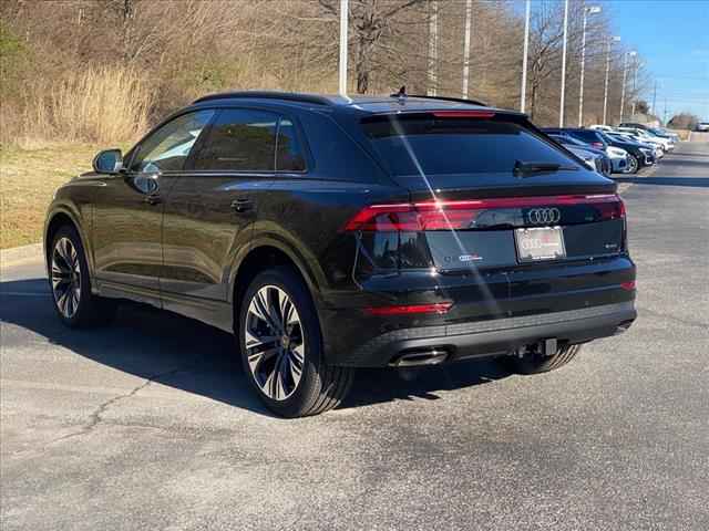 new 2025 Audi Q8 car, priced at $84,465